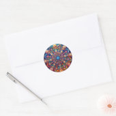 STICKER ROND GALAXY STAR (Enveloppe)