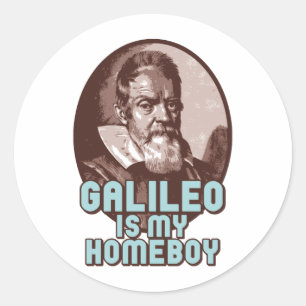 Sticker Rond Galileo