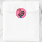 Sticker Rond Galo De Barcelos (Sac)