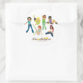 Sticker Rond Gals juteux au citron (Sac)