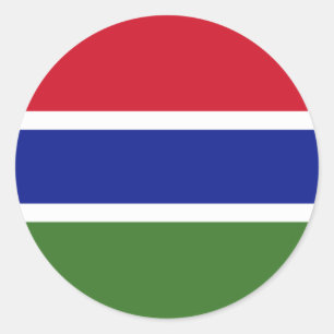 Sticker Rond gambie