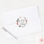 Sticker Rond Game On Soccer Birthday (Enveloppe)