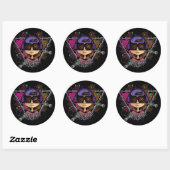 Sticker Rond Gamer Boy (Feuille)