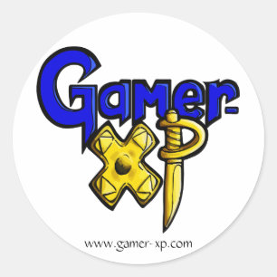 Sticker Rond Gamer-XP