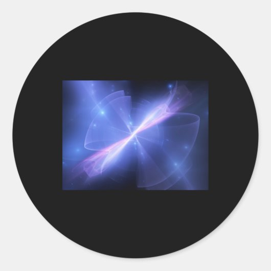 Sticker Rond Gamma Ray Burst (Devant)