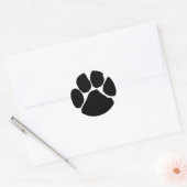 Sticker Rond gamme de pattes (Enveloppe)