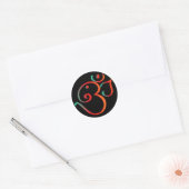 Sticker Rond Ganesh Om (Enveloppe)