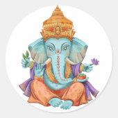 Sticker Rond Ganesha (Devant)