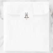 Sticker Rond Gangsta Bunny Rabbit Bitcoin TShirt Crypto pièce M (Sac)