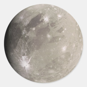 Sticker Rond Ganymede