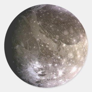 Sticker Rond Ganymede