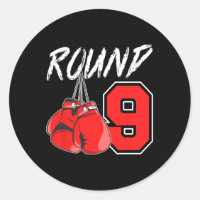 Garçon de boxe pour 9 ans Anniversaire Boxeur 9 An