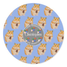 Garçons J'aime Hamsters Motif de Pâques
