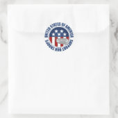 Sticker Rond Garde nationale (Sac)