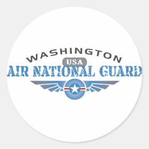 Sticker Rond Garde nationale aérienne de Washington