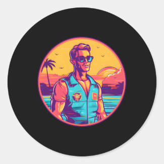 Sticker Rond Garde-vie