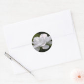 Sticker Rond Gardenia Elegance (Enveloppe)