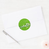 Sticker Rond Garder vert (Enveloppe)