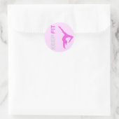 Sticker Rond Gardez l'ajustement (Sac)