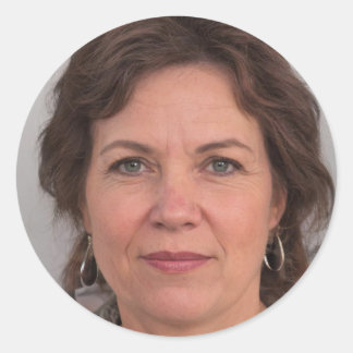 Sticker Rond Gardez-le amusant