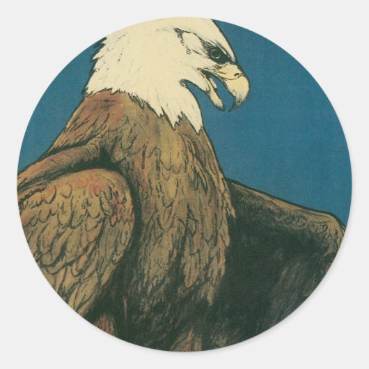 Sticker Rond Gardez-Le Libre (Devant)