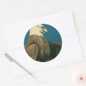 Sticker Rond Gardez-Le Libre (Enveloppe)