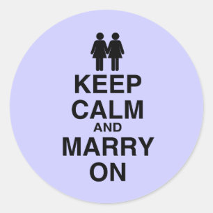 STICKER ROND GARDEZ VOTRE CALME ET CONTINUEZ (LES