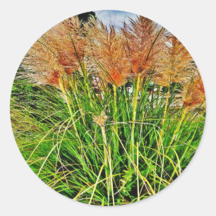 Sticker Rond Gardez-vous dans le vent.
