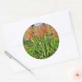 Sticker Rond Gardez-vous dans le vent. (Enveloppe)