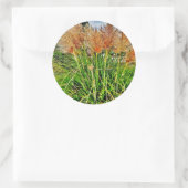 Sticker Rond Gardez-vous dans le vent. (Sac)