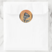 Sticker Rond Gardien de l'Univers - Jass (Sac)