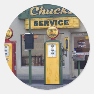 Sticker Rond Gare ancienne