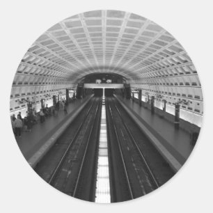 Sticker Rond Gare de Washington Dc