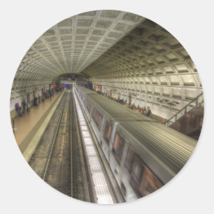 Sticker Rond Gare de Washington DC