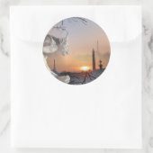 Sticker Rond Gargoyle de Notre-Dame (Sac)