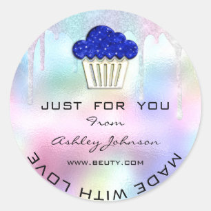 Sticker Rond Gâteau Boulangerie Maison Sweets Muffins Logo