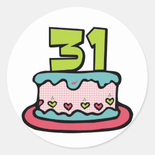 Cadeaux Gateau D Anniversaire De 31 Ans Zazzle Be