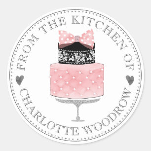 Sticker Rond Gâteau de la cuisine