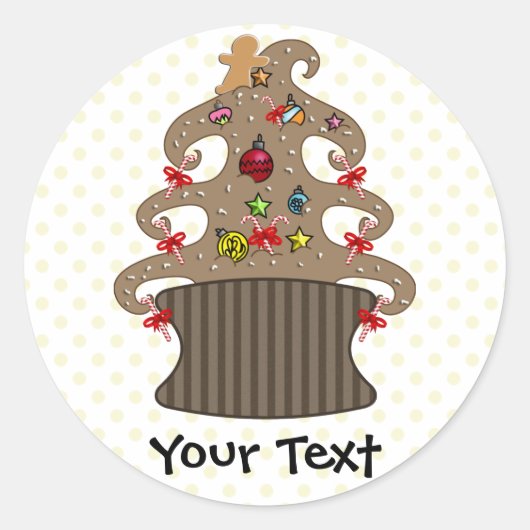 Sticker Rond Gâteaux De Gîtes De Gîtes (Devant)