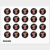 Sticker Rond Gator Boys Restez Hot (Feuille)