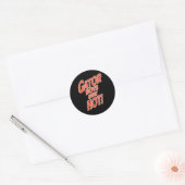 Sticker Rond Gator Boys Restez Hot (Enveloppe)