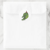Sticker Rond Gator de combat (Sac)