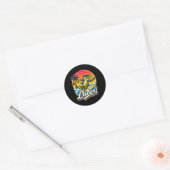 Sticker Rond Gator plus tard (Enveloppe)