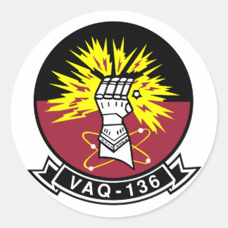 Sticker Rond Gauntlets VAQ-136