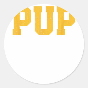 Sticker Rond Gay Cruiser PUP Rainbow Gay pride Parade LGB