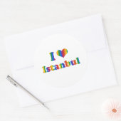 STICKER ROND GAY PRIDE ISTANBUL (Enveloppe)