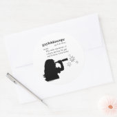 STICKER ROND GAYLEIDOSCOPE (Enveloppe)