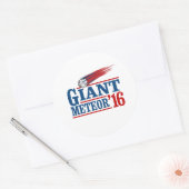 Sticker Rond Géante Météorite 2016 (Enveloppe)