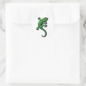 Sticker Rond gecko (Sac)