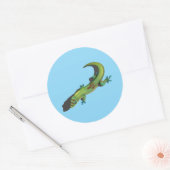 Sticker Rond Gecko Gold Dust Day (Enveloppe)